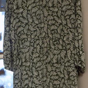 Old Navy Bohemian Long Sleeve Woman Dress Size XL